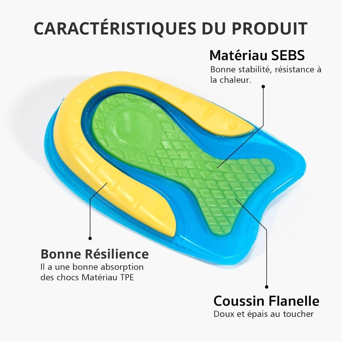 Talonnettes épine calcanéenne - Ortho confort