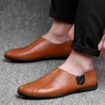 Chaussures Orthopédique Homme en cuir à la mode - Eburwin - Ortho-feet