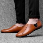 Chaussures Orthopédique Homme en cuir à la mode - Eburwin - Ortho-feet