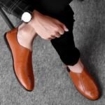 Chaussures Orthopédique Homme en cuir à la mode - Eburwin - Ortho-feet