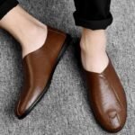 Chaussures Orthopédique Homme en cuir à la mode - Eburwin - Ortho-feet