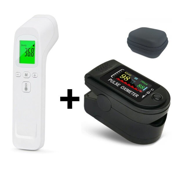 Kit Oxymètre de Pouls, Thermomètre Infrarouge - Ortho-feet