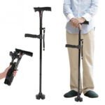 Canne de marche LED pliable avec fonction SOS - Ortho-feet