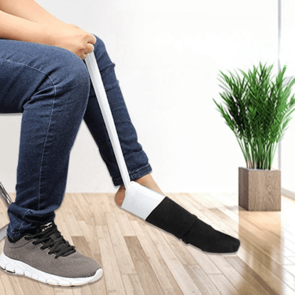 Enfile Chaussette Outil Flexible d'Aide - Ortho-feet